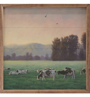 Farm Life V Cows By James Wiens